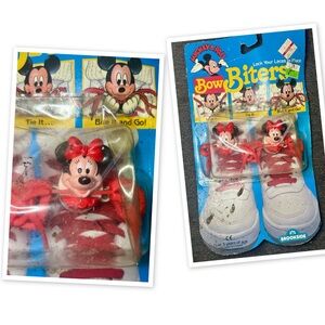 Disney Kids Sneakers with Red and White Accents